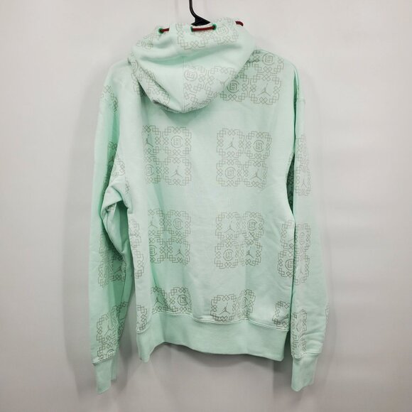 Jordan x CLOT All Over Print Sweatshirt Hoodie Men Size Small NWT - Picture 8 of 14